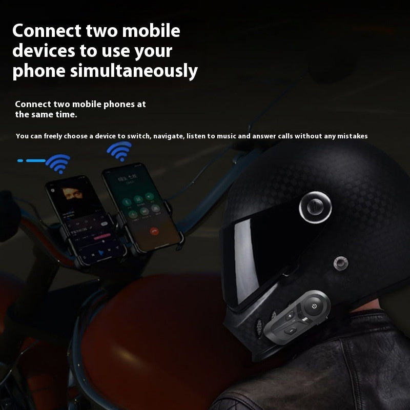 Motorcycle Helmet Bluetooth Headset Full Face Helmet