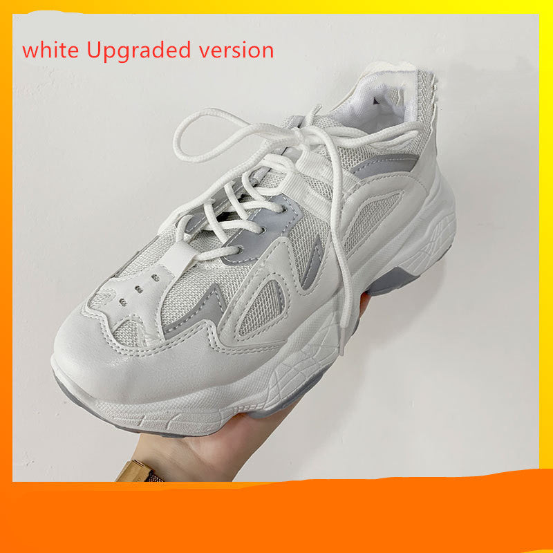 Smoked white sneakers