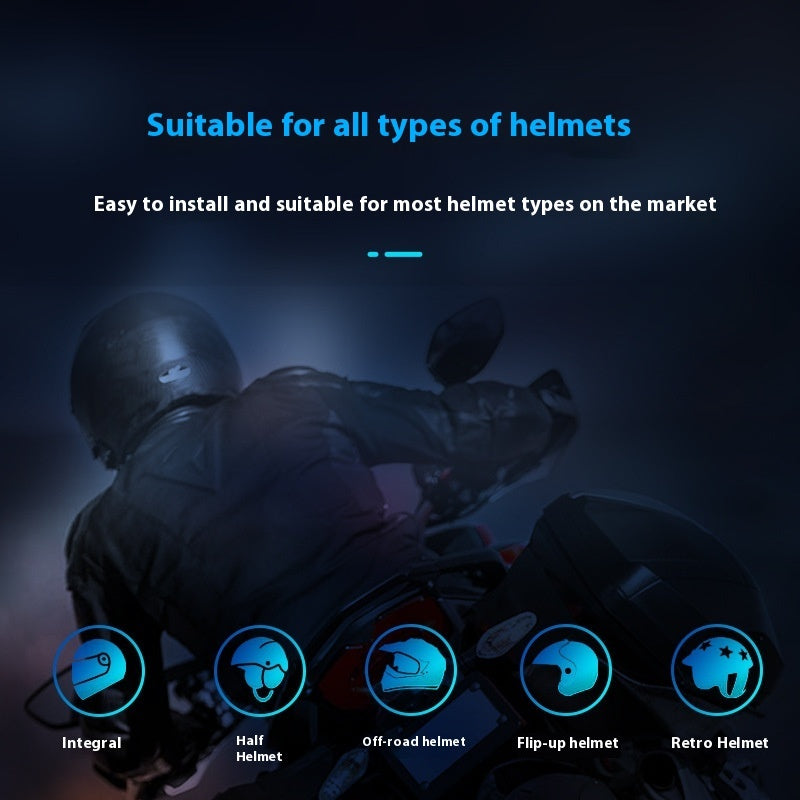 Motorcycle Helmet Bluetooth Headset Full Face Helmet